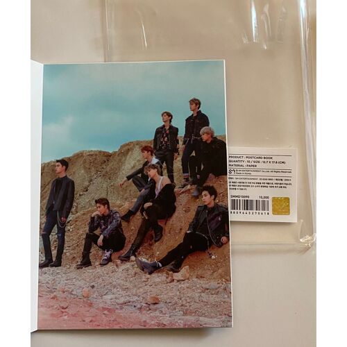 Kpop Exo Groupe Rare Postcard Officielle Smtown « Don't Mess Up My Tempo » 