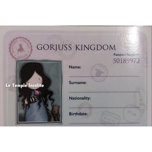 Sticker Panini Santoro London - Gorjuss #G18