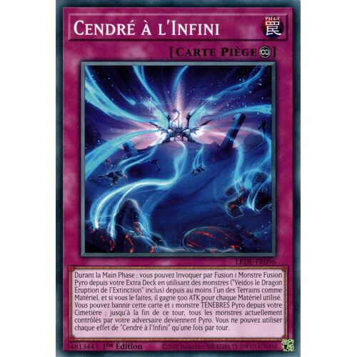 Yu Gi Oh Lede Fr096 Cendré À L'infini