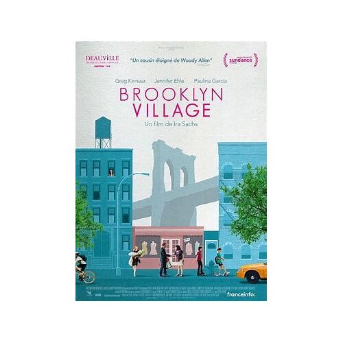 Affiche De Cinéma Originale Brooklyn Village De Sachs 40/60 Cm