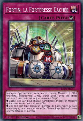 Yu Gi Oh Lede Fr071 Fortin La Forteresse Cachée