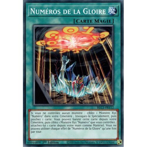 Yu Gi Oh Blc1 Fr112 Numéros De La Gloire