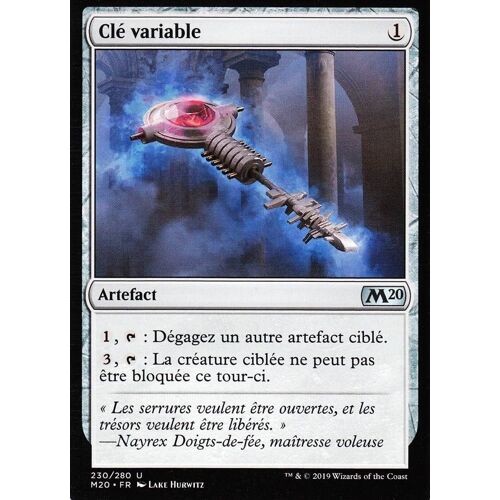 Clé Variable - Mtg - M2020 - U - 230/280