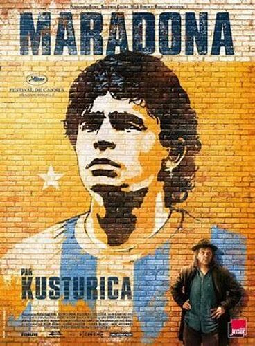 Affiche De Cinéma Originale Maradona De Kusturica 120/160 Cm