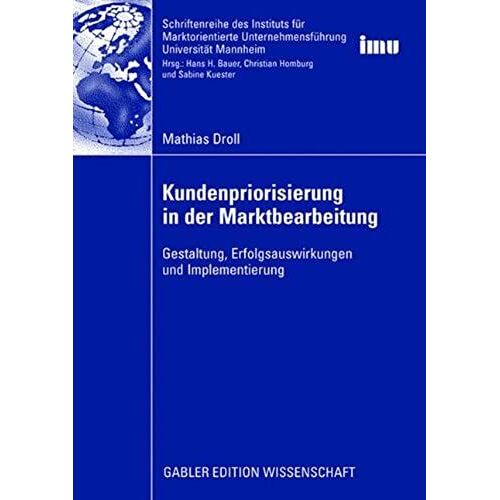 Kundenpriorisierung In Der Marktbearbeitung