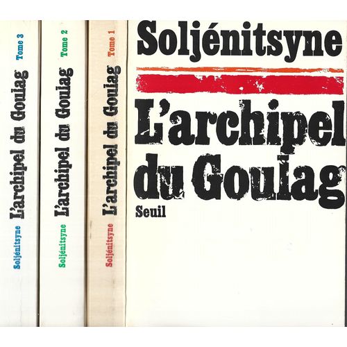 L'archipel Du Goulag En 3 Tomes