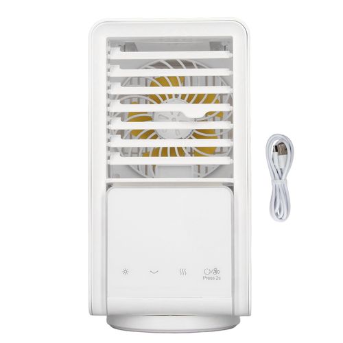 Mini climatiseur Portable, refroidisseur d'air d'extérieur, ventilateur de charge USB, tête oscillante gauche droite