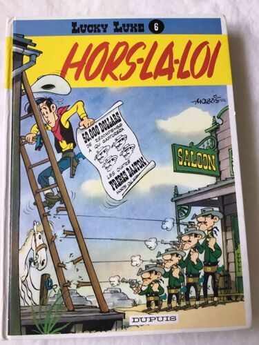 Bande Dessinée Lucky Luke Hors -La-Lois
