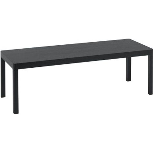 Table basse Workshop chêne noir 120x43 cm - Muuto