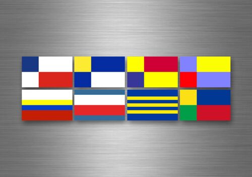 Planche Autocollant Sticker Etiquette Drapeaux Region Province Etats Slovquie