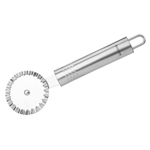 Fackelmann 40449 Roulette À Pâtisserie, Roue À Pâte, Roue À Découper, Acier Inoxydable, 18 Cm, Diamètre 5,7 Cm