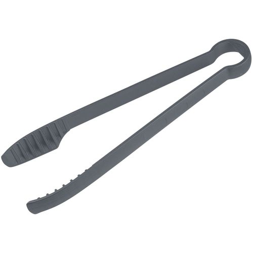 Fackelmann 40199 Pince À Barbecue Multifonction En Plastique, Pince De Cuisine, Ustensile De Cuisine, Plastique, Gris, 32,5 Cm