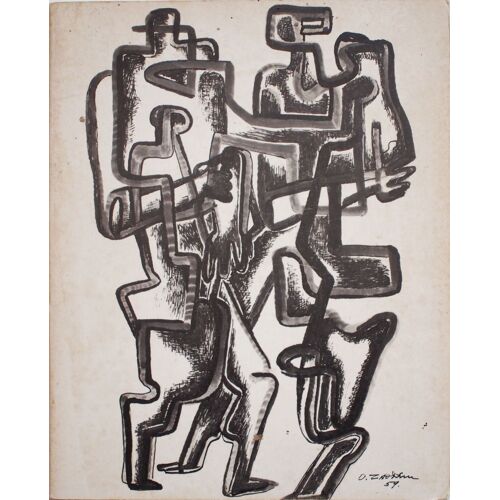 [Catalogue D'exposition. ] Hommage À Zadkine. Musée Rodin. Musée Art Moderne Ville De Paris.