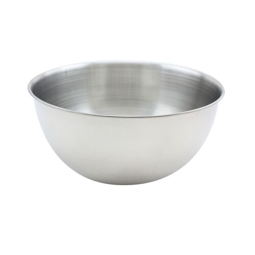 Fackelmann 28660 Bol Inox Pour Mélanger, Saladier Inox, Bol À Mixer, Ustensile De Pâtisserie, Acier Inoxydable, 20,5 Cm
