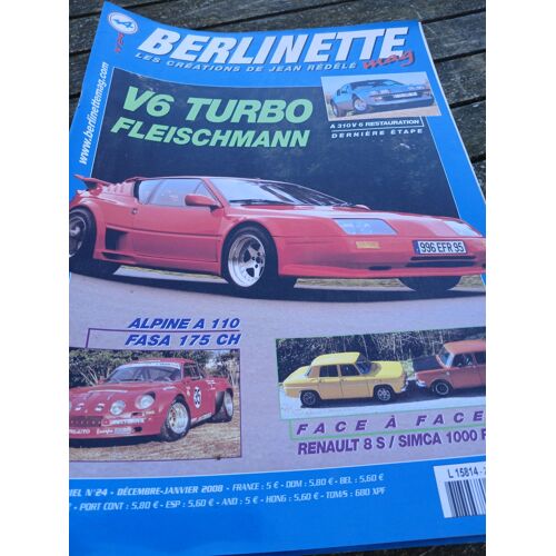 Berlinette Numéro 24