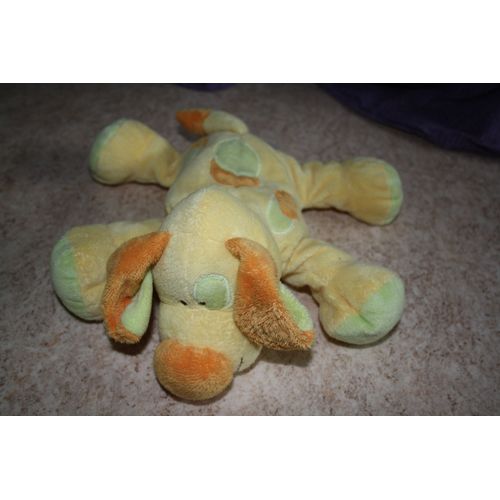 Chien Jaune En Peluche 20 Cm