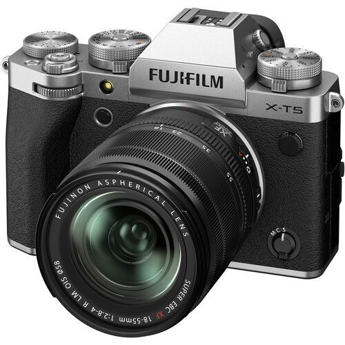FUJIFILM X-T5 Kit XF 18-55mm F2.8-4 R LM OIS MILC 40,2 MP X-Trans CMOS 5 HR Argent