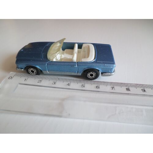 Cabriolet Mercedes Bleu