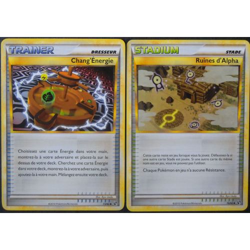 Indomptable - Chang' Energie (73) + Ruines D'alpha (76/90)