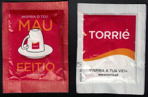 Portugal Sachet Sucre Sugar Bag Torrié Inspira O Teu Mau Feitio