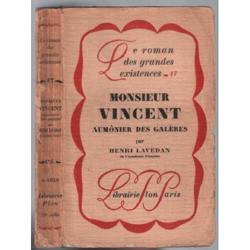Monsieur Vincent -Aumônier Des Galères