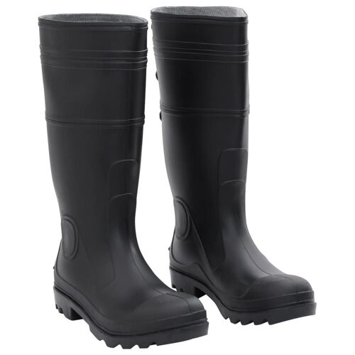 Vidaxl Bottes De Pluie Noir Taille 43 Pvc