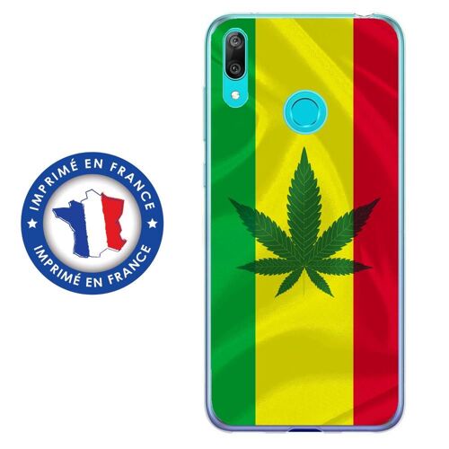 Coque Souple Pour Huawei Y6 (2019) Avec Impression Motifs Rasta