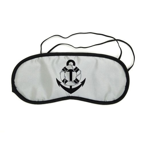 Masque De Nuit Pour Repos Voyage Et Sommeil Marin Ancre Bouée 