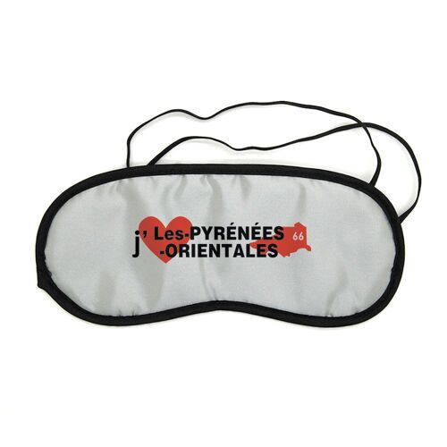 Masque De Nuit Pour Repos Voyage Et Sommeil J'aime Les Pyrénées Orientales 