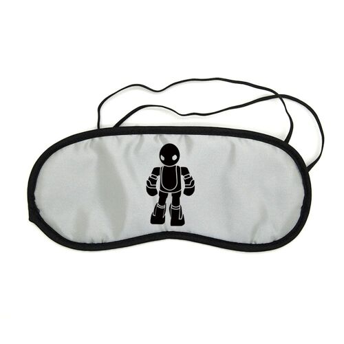 Masque De Nuit Pour Repos Voyage Et Sommeil Robots Enfants 