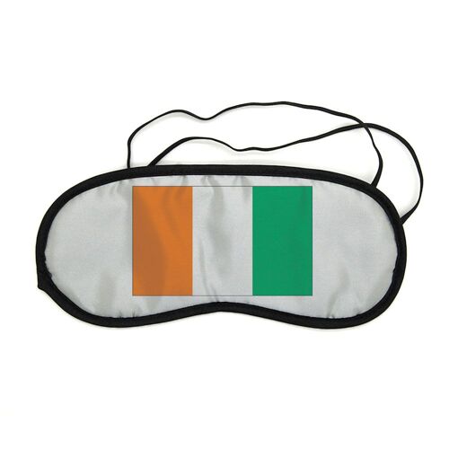 Masque De Nuit Pour Repos Voyage Et Sommeil Drapeau Côte D'ivoire 