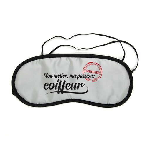 Masque De Nuit Pour Repos Voyage Et Sommeil Métier Passion Coiffeur 