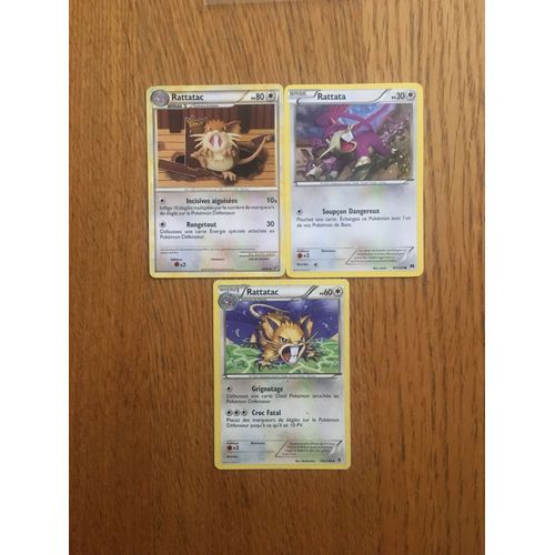 (2029) 2x Rattatac + Rattata (Pokemon)