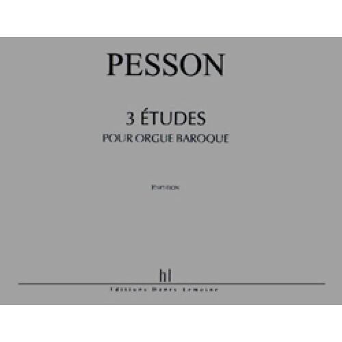 Etudes Pour Orgue Baroque (3) / Recueil