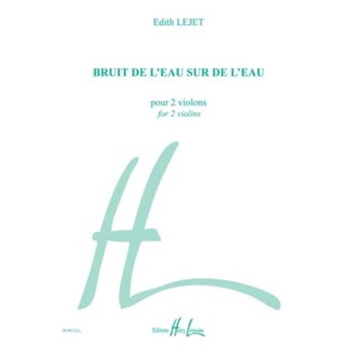 Bruit De L'eau Sur De L'eau... / Recueil
