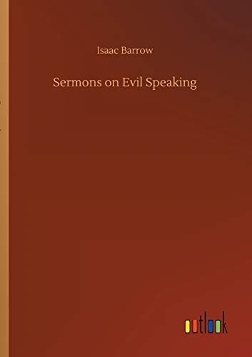 Sermons On Evil Speaking