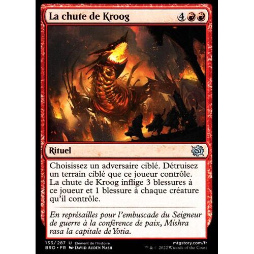 La Chute De Kroog - Magic - La Guerre Fratricide - U - 133/287