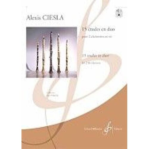 15 Études En Duo - Alexis Ciesla - Gb10151 9790043101512
