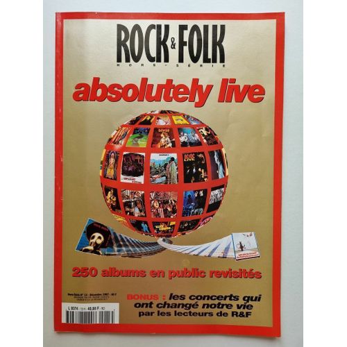 Rock & Folk Absolutely Live Hors Serie