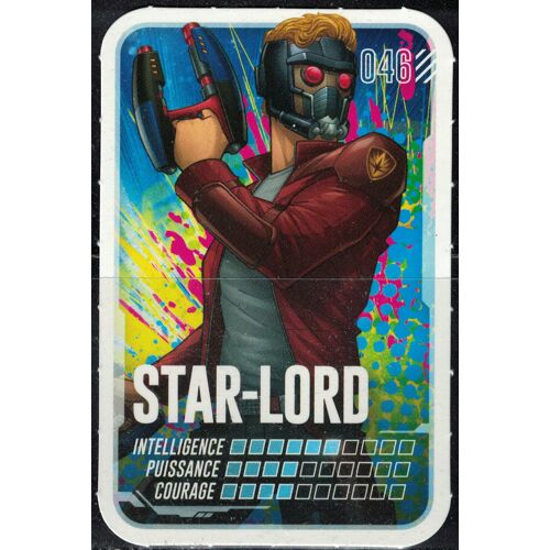 Carte À Collectionner Collector Pars En Mission Marvel E. Leclerc Star-Lord 046