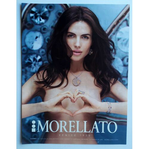 Publicité Papier - Bijoux Morellato De 2014, Sara Sampaio Mannequin