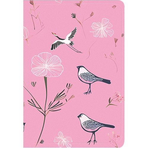 Compatible Avec Ipad Pro 11 Pouces M4 (2024) Case A2836/A2837/A3006 Folio Case Housse En Cuir De Qualité Supérieure Jardin Floral Fleurs Et Herbes Délicates Roses[Coq9127243]