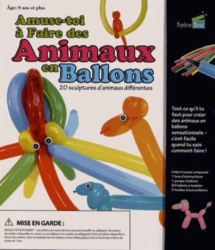 Amuse-Toi À Faire Des Animaux En Ballons - 20 Sculpture D'animaux Différentes
