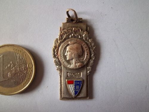 Pendentif Vintage République Française Ville De Roubaix