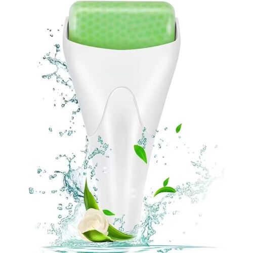 Kal-Rouleau À Glace Pour Les Yeux Et Le Visage -Cadeau Pour Femme -Rouleau De Massage -Poches, Migraines -Soulagement De La Douleur Et Des Blessures Mineures (Blanche)