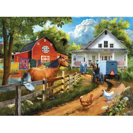 Tom Wood - Helping Neighbors - Puzzle 1000 Pièces