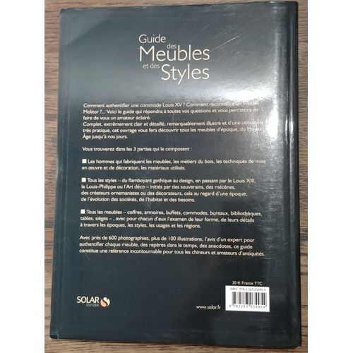 Guide Des Meubles Et Des Styles