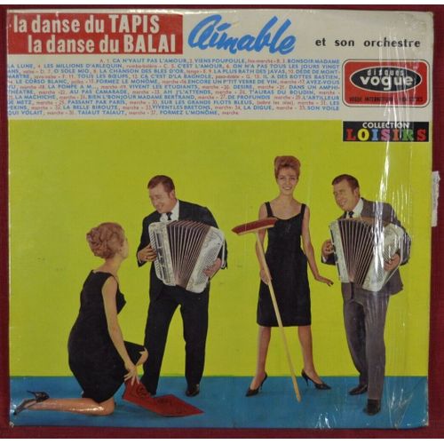 La Danse Du Tapis La Danse Du Balai Aimable Et Son Orchestre - Disque Vinyle 33 Tours