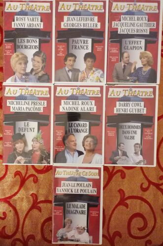 K7 Vhs Thêatre Année 2000 Scellée