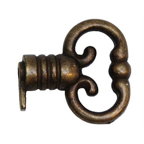 Fausse clé 312 BROS - zamack vieux bronze - 312-Z-4